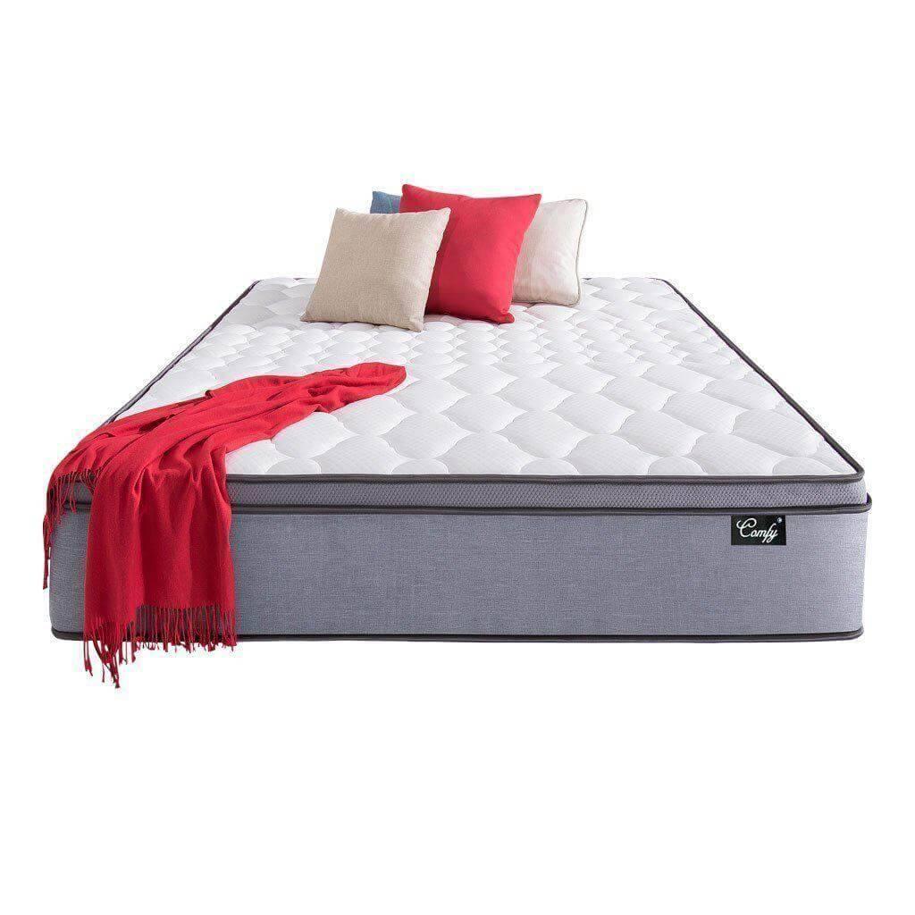 Somnuz™ Comfy 10 Inch Individual Pocketed Spring Mattress - Somnuz Mattress