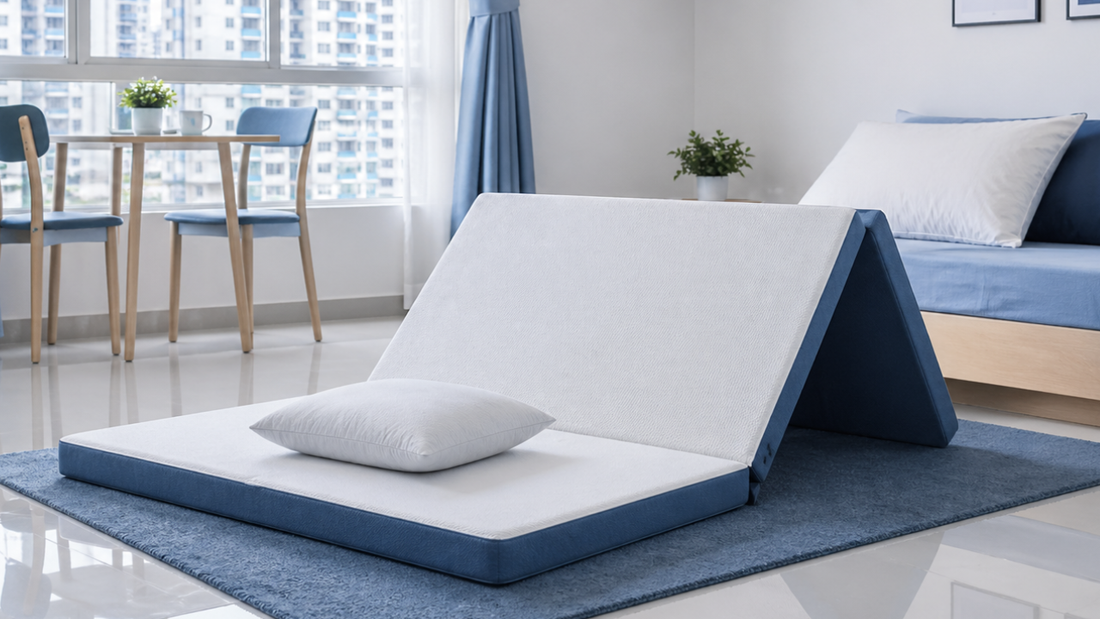 foldable queen mattress