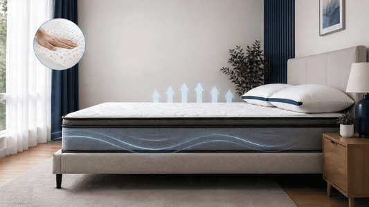 is latex mattress hot