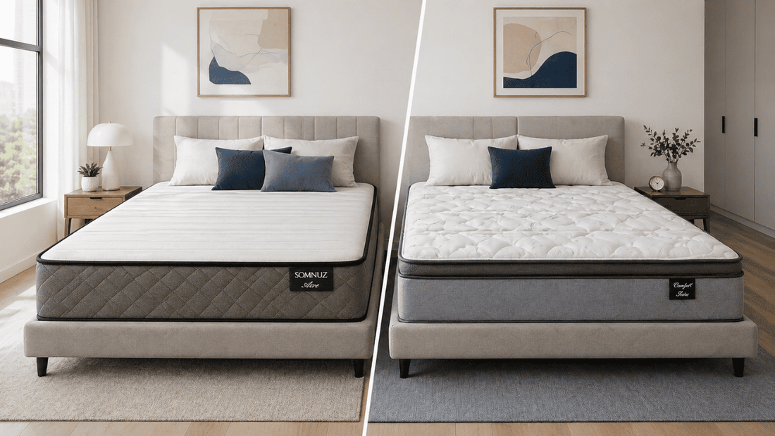 latex and memory foam mattress