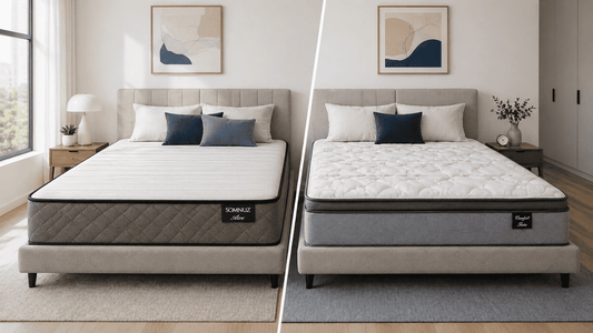 latex and memory foam mattress