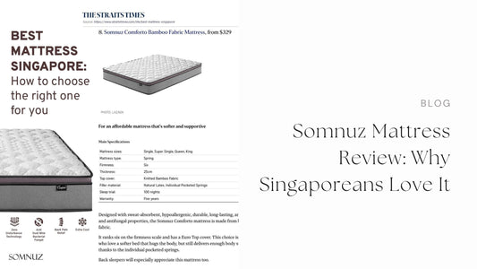 Somnuz Mattress Review: Why Singaporeans Love It