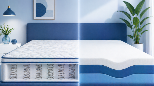 which mattress is better spring or foam