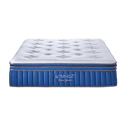 Somnuz® Roman Grandiose 14 Inch Individual Pocketed Spring Cooling Mattress