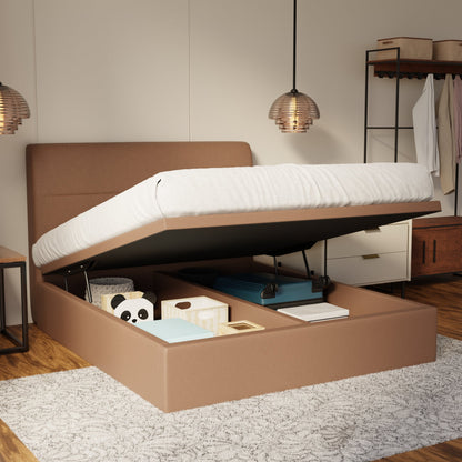 Lysara Fabric Storage Bed Frame (Water Repellent & Pet Friendly) by Somnuz