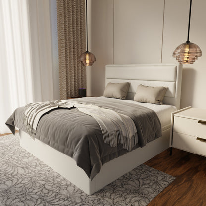 Zorvain Fabric Storage Bed Frame (Water Repellent & Pet Friendly) by Somnuz