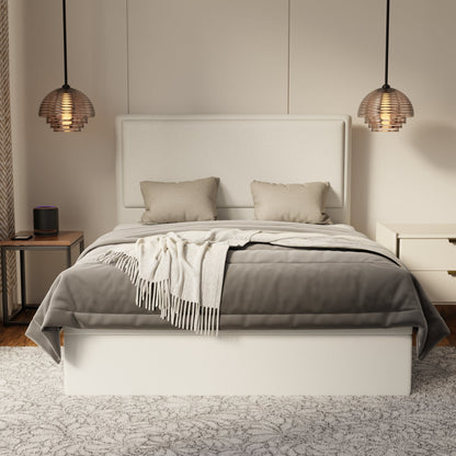 Shiro Fabric Storage Bed Frame (Water Repellent & Pet Friendly) by Somnuz