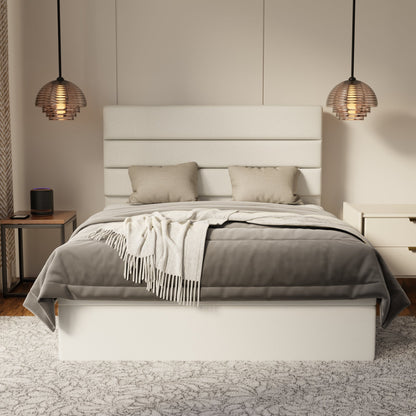 Corlune Fabric Storage Bed Frame (Water Repellent & Pet Friendly) by Somnuz