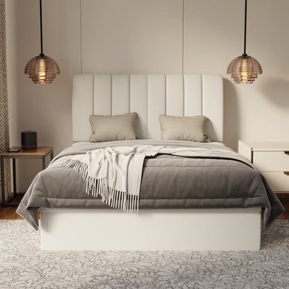 Trevino Fabric Storage Bed Frame (Water Repellent & Pet Friendly) by Somnuz