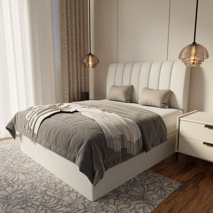 Trevino Fabric Storage Bed Frame (Water Repellent & Pet Friendly) by Somnuz