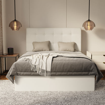 Endora Fabric Storage Bed Frame (Water Repellent & Pet Friendly) by Somnuz