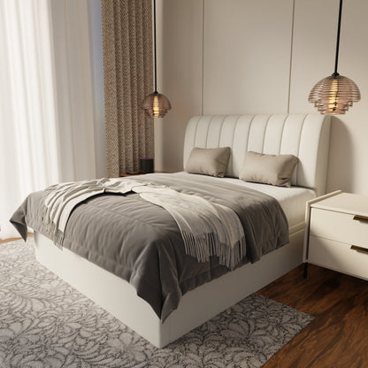 Kuro Fabric Storage Bed Frame (Water Repellent & Pet Friendly) by Somnuz