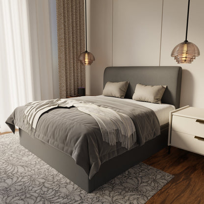 Vintaro Fabric Storage Bed Frame (Water Repellent) by Somnuz