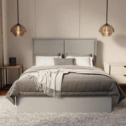 Bravelle Fabric Drawer Bed Frame (Water Repellent & Pet friendly) by Somnuz