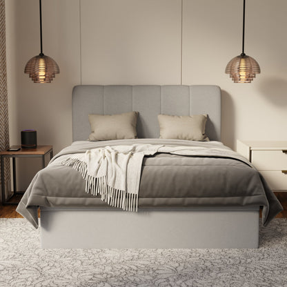 Caldrin Fabric Storage Bed Frame (Water Repellent & Pet Friendly) by Somnuz