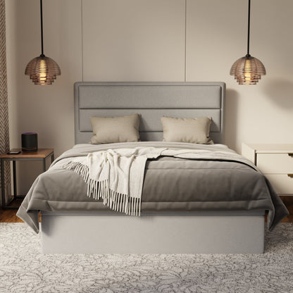 Zorvain Fabric Storage Bed Frame (Water Repellent & Pet Friendly) by Somnuz