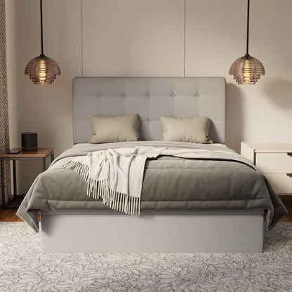 Endora Fabric Storage Bed Frame (Water Repellent & Pet Friendly) by Somnuz