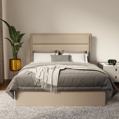 Zorvain Faux Leather Drawer Bed Frame (Pet Friendly) by Somnuz