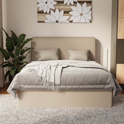 Vintaro Faux Leather Storage Bed Frame (Pet Friendly) by Somnuz