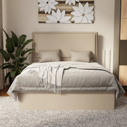 Shiro Faux Leather Storage Bed Frame (Pet Friendly) by Somnuz