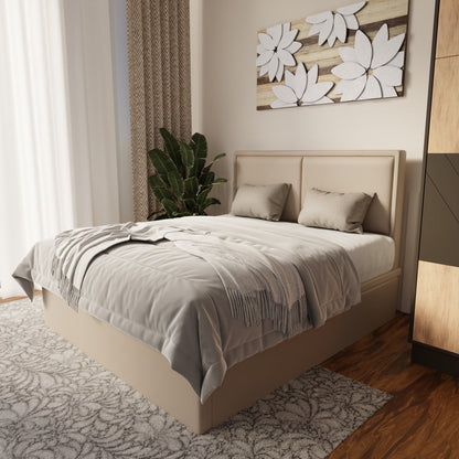 Bravelle Faux Leather Storage Bed Frame (Pet Friendly) by Somnuz