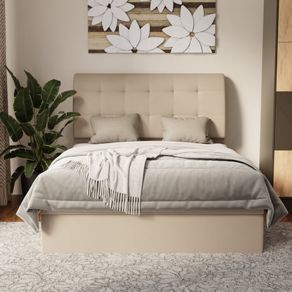 Haldor Faux Leather Storage Bed Frame (Pet Friendly) by Somnuz