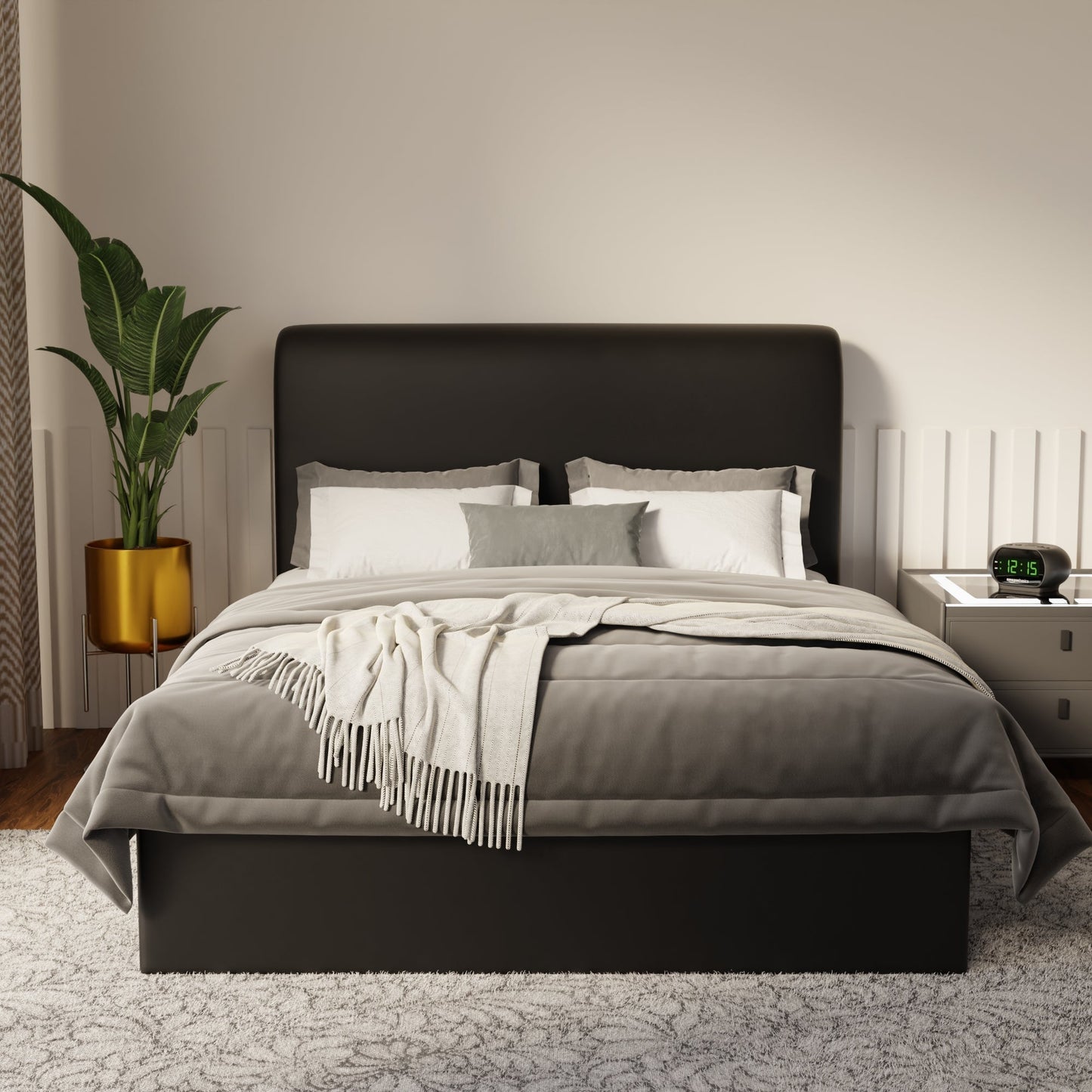 Vintaro Faux Leather Drawer Bed Frame (Pet Friendly) by Somnuz