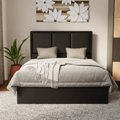 Velmira Faux Leather Storage Bed Frame (Pet Friendly) by Somnuz