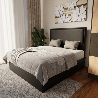 Shiro Faux Leather Storage Bed Frame (Pet Friendly) by Somnuz