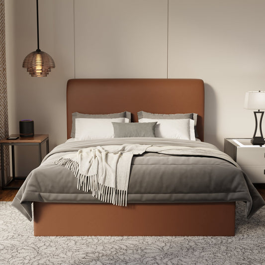 Vintaro Faux Leather Drawer Bed Frame (Pet Friendly) by Somnuz