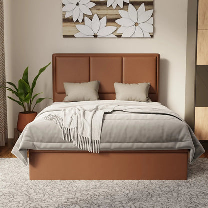 Velmira Faux Leather Storage Bed Frame (Pet Friendly) by Somnuz