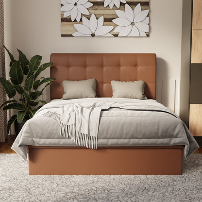 Endora Faux Leather Storage Bed Frame (Pet Friendly) by Somnuz