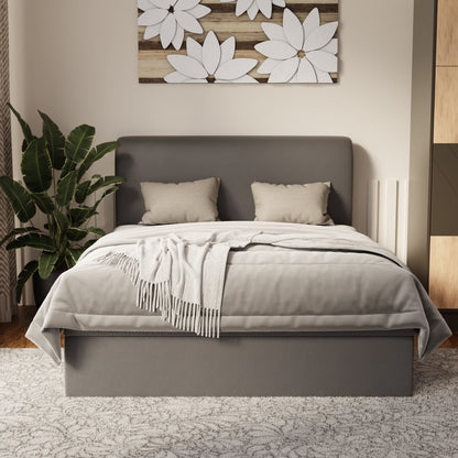 Vintaro Faux Leather Storage Bed Frame (Pet Friendly) by Somnuz