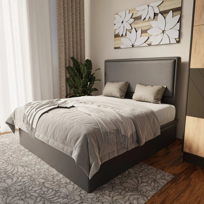 Shiro Faux Leather Storage Bed Frame (Pet Friendly) by Somnuz