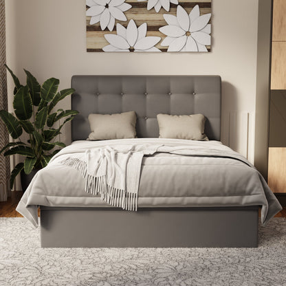 Endora Faux Leather Storage Bed Frame (Pet Friendly) by Somnuz