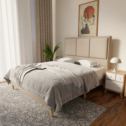 Velmira Faux Leather Bed Frame (Pet Friendly) by Somnuz
