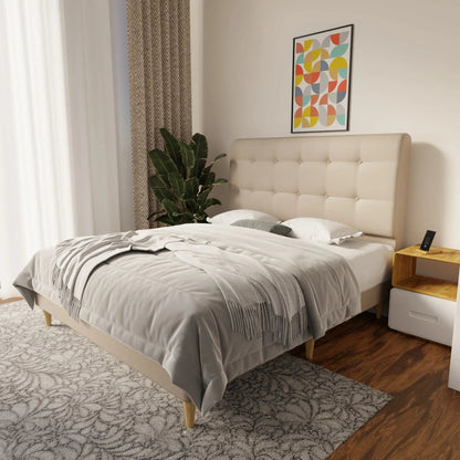 Endora Faux Leather Bed Frame (Pet Friendly) by Somnuz