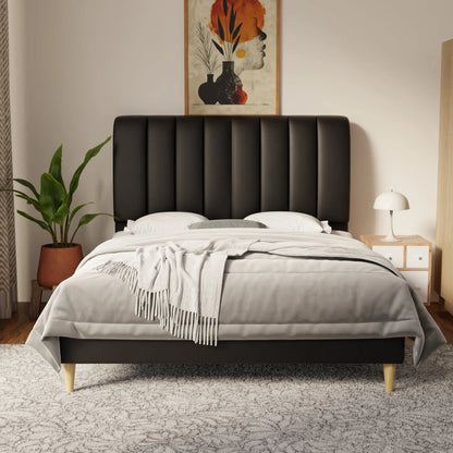 Trevino Faux Leather Bed Frame (Pet Friendly) by Somnuz