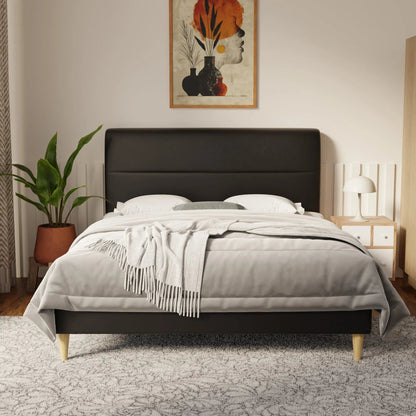 Lysara Faux Leather Bed Frame (Pet Friendly) by Somnuz