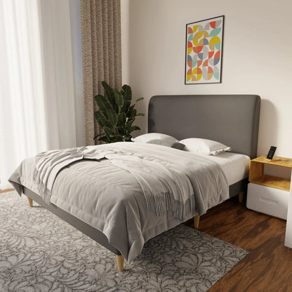 Vintaro Faux Leather Bed Frame (Pet Friendly) by Somnuz
