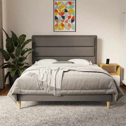 Zorvain Faux Leather Bed Frame (Pet Friendly) by Somnuz