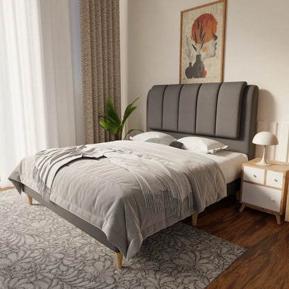 Asteron Faux Leather Bed Frame (Pet Friendly) by Somnuz