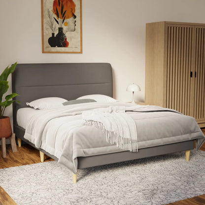 Lysara Faux Leather Bed Frame (Pet Friendly) by Somnuz