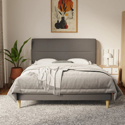 Lysara Faux Leather Bed Frame (Pet Friendly) by Somnuz