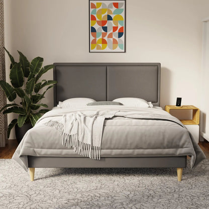Bravelle Faux Leather Bed Frame (Pet Friendly) by Somnuz