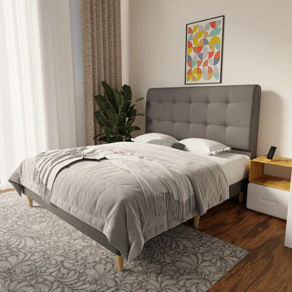 Endora Faux Leather Bed Frame (Pet Friendly) by Somnuz